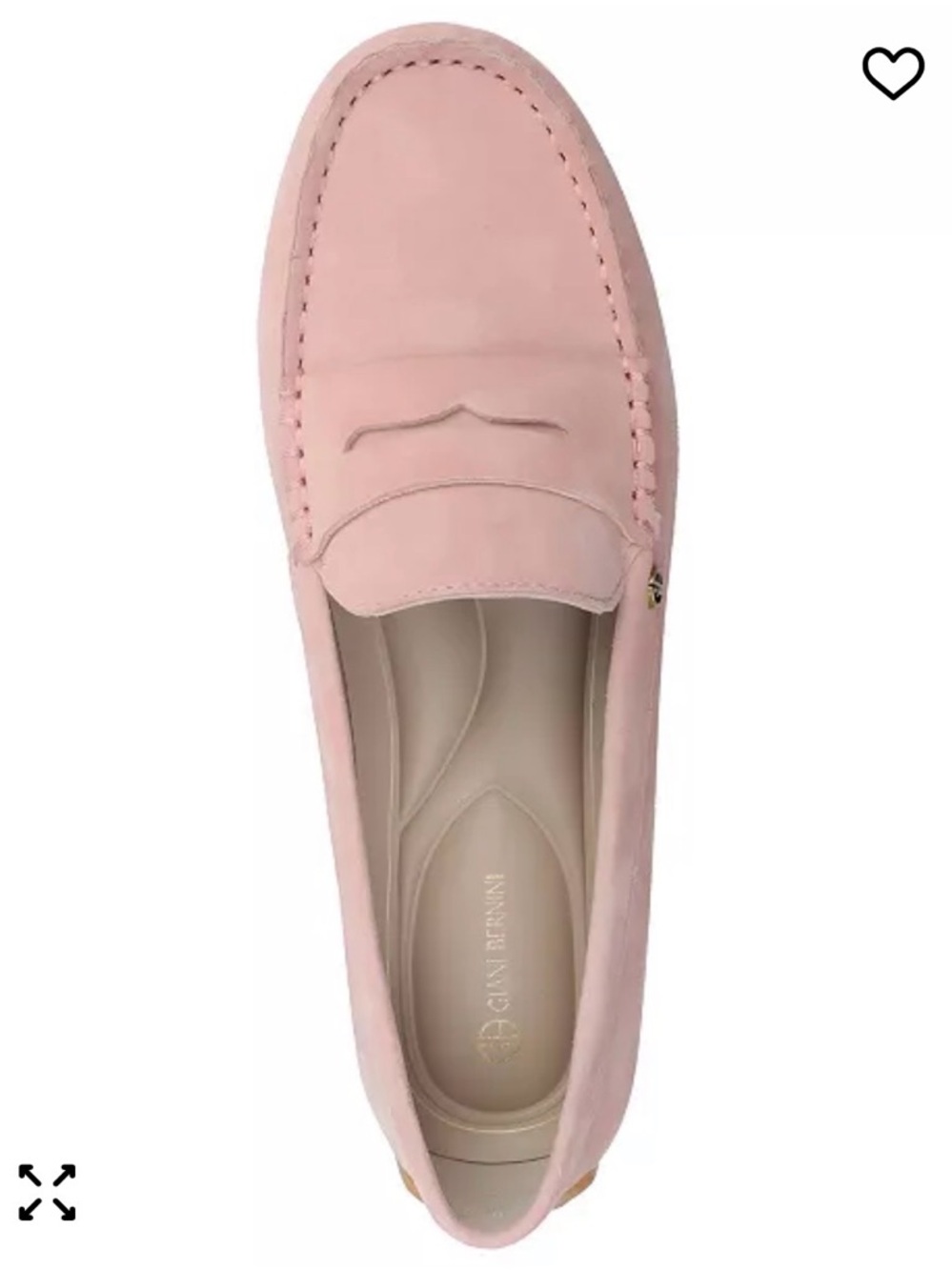 Giani Bernini Pink Suede Comfy Penny Loafers - Picture 4 of 14